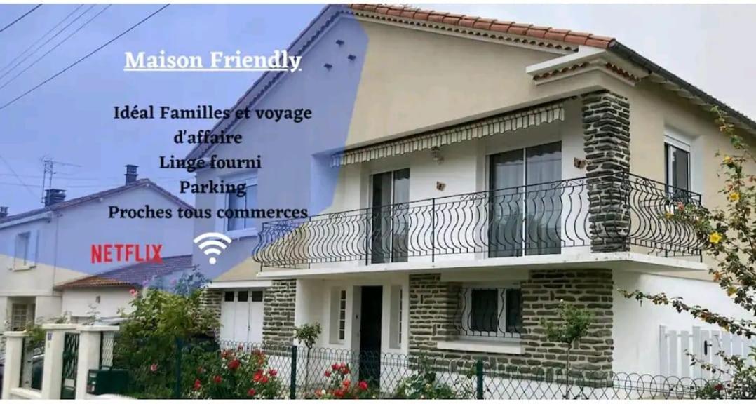 -Comme A La Maison- Jardin, Veranda, Ideal Familles Et Business Niort Eksteriør billede